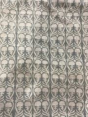 Mistey Hand Block Print Linen Fabric